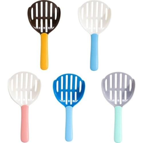 Pet Cat Litter Shovel Cleaning Supplies Large Toilet Scoop Cleaning Toilet Food Spoon Cat Housebreaking