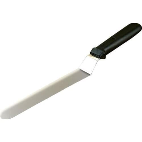 Angled Cake Cream Spatula Stainless Steel Cake Decorating Spatula Tool Patisserie Outils Accessoires Metal Cream Butter Spatula