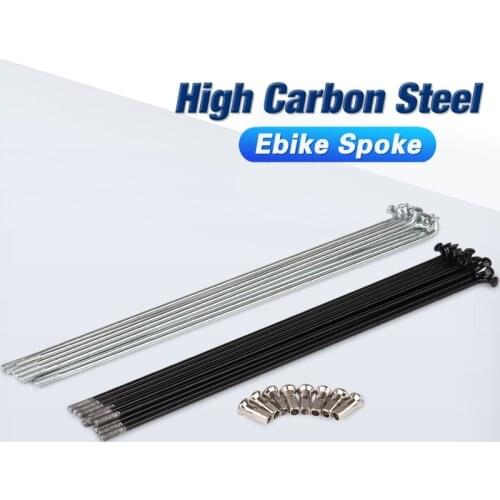 E-bike high quality bicycle 13G/12G high-carbon steel spokes and nipples/78/134/191/197/216/222/224/207/270 mm