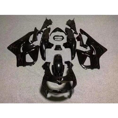 2021 WHSC Customized Motorcycle Fairing Kit For HONDA CBR919 2002 Black