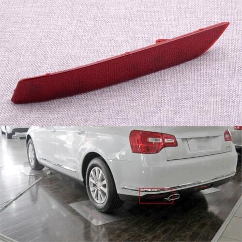 Car Rear Bumper Left Reflector Tail Light Lamp Red Fit For Citroen C5 2008 2009 2010 2011 2012 2013 2014 2015 Accessories