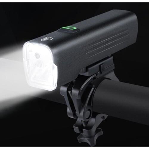 Black Bike Light Rainproof USB Rechargeable LED 4800 MAh MTB Front Lamp Headlight Aluminum Ultralight Flashlight Bicycle Light