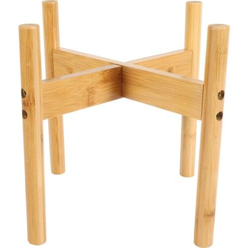 Wooden Flower Stand Window Balcony Desktop Mini Flower Pot Holder Pot Display Stand Flower Pot Rack Plant Pot Shelf Home Decorat