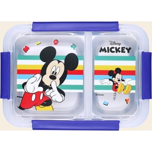 Disney Childrens Tableware Stainless Steel Students Lunch Bowl Babys bowl Cute Students Creative School Office Lunch Bowl