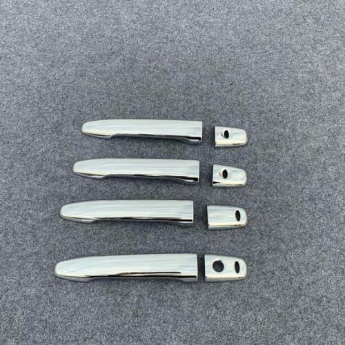 For Mitsubishi Delica D5 2020 ABS Chrome Style Car Door Protector Handle Decoration Cover Trim Sticker Car Styling Accessories