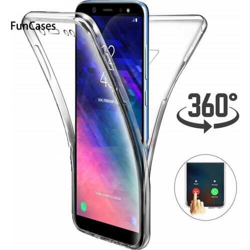 Double Silicone Case For Samsung Galaxy S5 S6 S7 Edge S8 S9 Plus A3 A5 A6 A8 J3 J4 J5 J6 J7 Neo 2018 2017 2016 Grand Prime G531