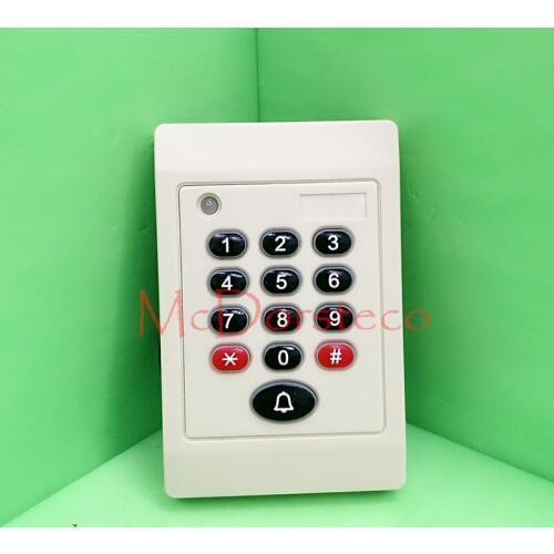 Hot sale Rfid Card Keypad + Password Slave Readerwaterproof IP65 125KHZ Weigand ID EM proximity card reader Wiegand 26bit