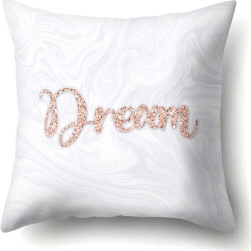 Hot Sale 45*45cm Square Decorative Throw Pillow Case Geometric Striped Print Flower Pillowcase for Home Christmas decoration