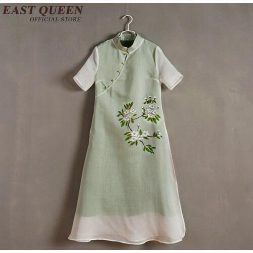 Cheongsam qipao Chinese orienal dress China female traditional Chinese clothing for women qi pao sexy chinese dresses AA2867