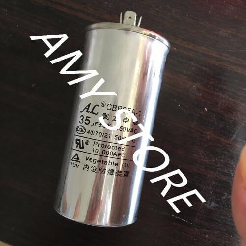 35uF 450V AC 50/60Hz Motor Run Capacitor for Air Conditioner CBB65A-1