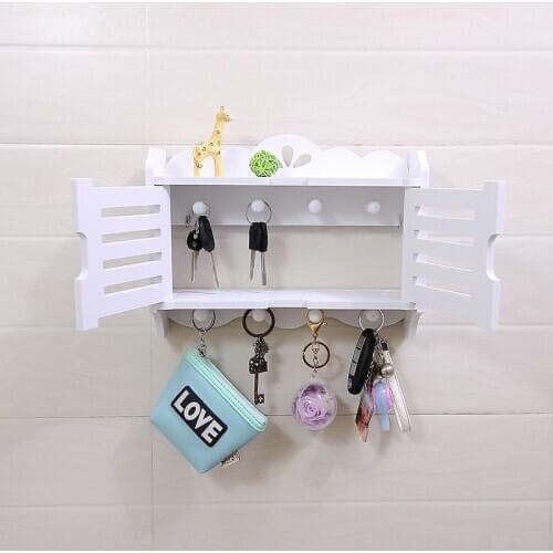 Concise Modern Wall Luggage Carrier A Hook Avoid Punch A Living Room Decoration Frame Wall Hang Key Accept Box Arrangement Box