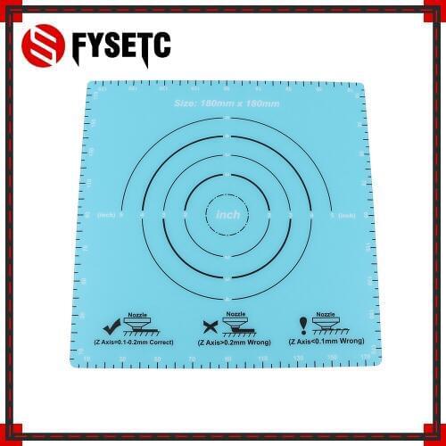 2pcs Frosted Hot Bed Sticker 180x180mm Heatedbed Surface Sticker Build Sheet Build Plate For SOOWAY SW-200 Mini S200 3D Printer