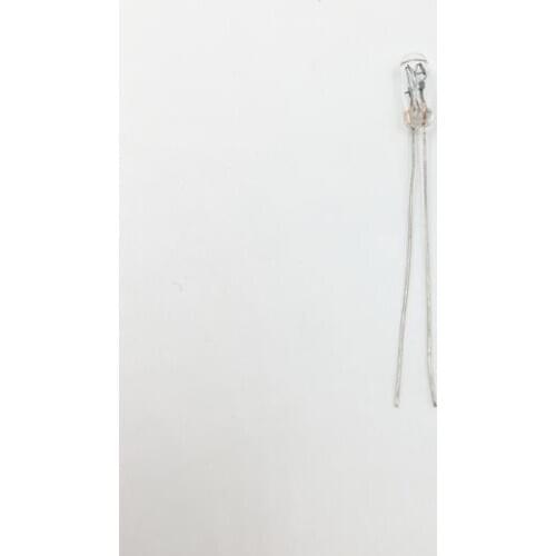 Non Polar Miniature Lamp Beads 3mm 4.5v 60ma Indicator Bulb