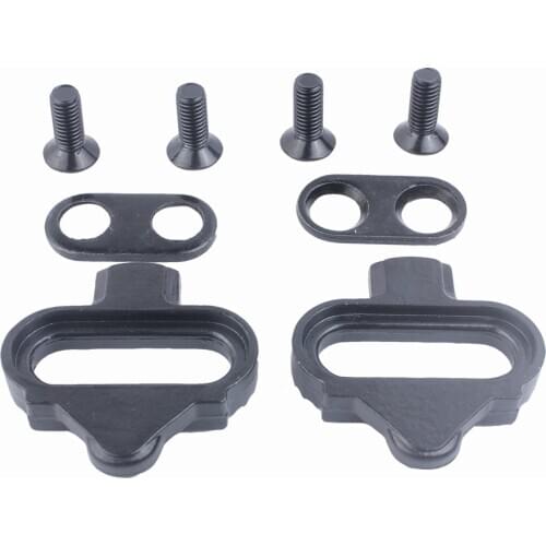 Mountain Biycycle Pedals SPD Cleats Pedal Clipless Cleat Set MTB Bike Biking Cleats Clip-in Clips kit