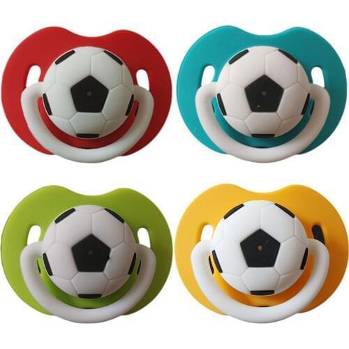 3M PCS Football Baby Infant Toddler Soft Silicone Pacifier Teat Dummy Nipple Soothers New