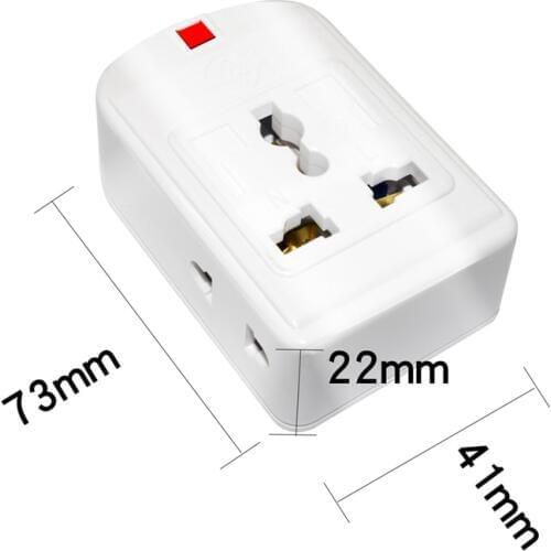 10A 250V Power Strip Electric Universal Extension Socket Rewire Adapter For Office Home Network Filter Apply to EU AU US UK Plug