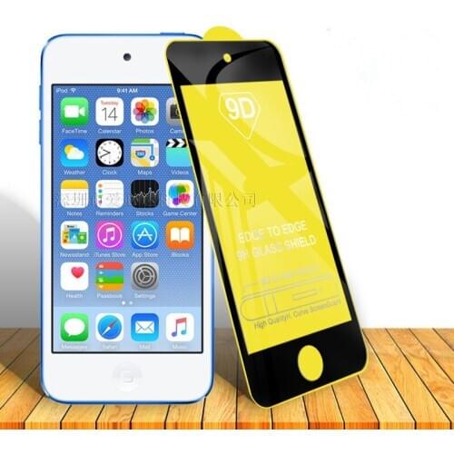 9D hight quality Tempered Glass Protective For Iphone iPod Touch5 Touch6 Touch7 Screen Protector Film
