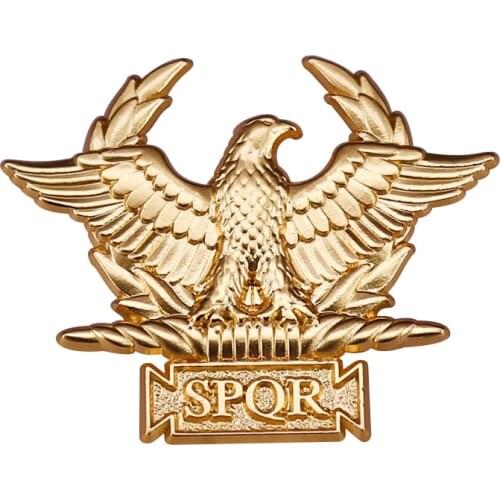 Roman Empire - Gold Imperial Eagle Badge