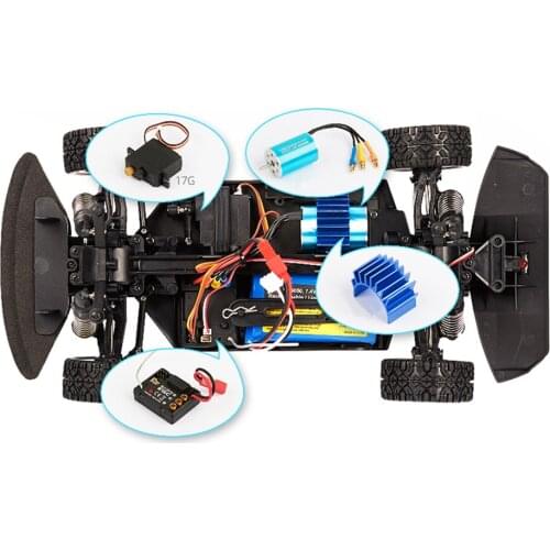 1/16 4WD Off Road RC Car Truck Vehicle Toys Brushless High 50km/h