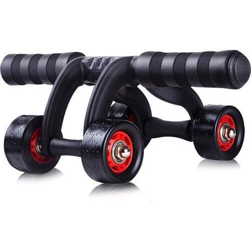 4 Wheel Power AB Abdominal Roller wheel for Belly/Waist/Arms/Legs Workout Fitness Gym Exercise Body Building