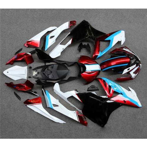 Motorcycle Full Fairing Bodywork Kit Panel Set Fit for S1000RR 2015-2016