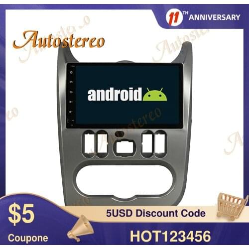 Car No DVD Player Android 9 8 Core GPS Navigation For Renault Duster 2015-2016 Stereo Head Unit Multimedia Player Auto Radio DSP