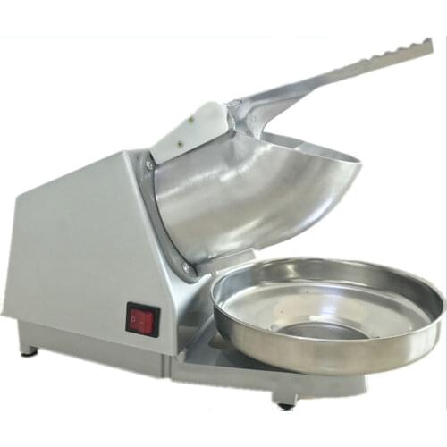 Household Electric Ice Crusher Milk Tea Shop Cold Drink Shop Electric Shaved Ice Machine Smoothie Ice Crusher