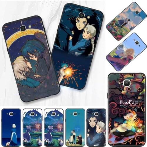 Studio Ghibli Howls Moving Castle Phone Case For Samsung Galaxy J2 J4 J5 J6 J7 J8 2016 2017 2018 Prime Pro plus Neo duo