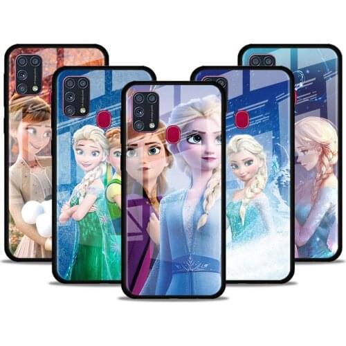 Disney Princess Aisha Ann for Samsung Galaxy S21 Ultra A71 A51 4G 5G A91 A81 A41 A31 A21 A11 A01 Tempered Glass Phone Case