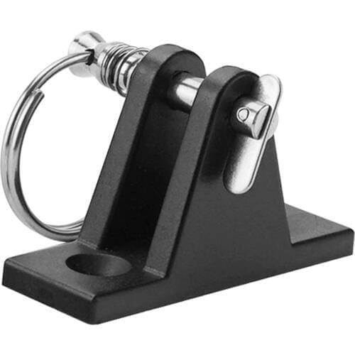 Black Nylon Deck Hinge Boat Bimini Top Fitting Pin Boat Hardware