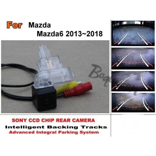 Directive Parking Tracks Camera For Mazda 6 Mazda6 2013~2018 Rear View Back Up Camera High Quality Car Electronic Accessory