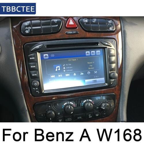 For Mercedes Benz A Class W168 1997~2004 NTG Car Android GPS Navigation Multimedia system WIFI Bluetooth Radio Amplifier HD