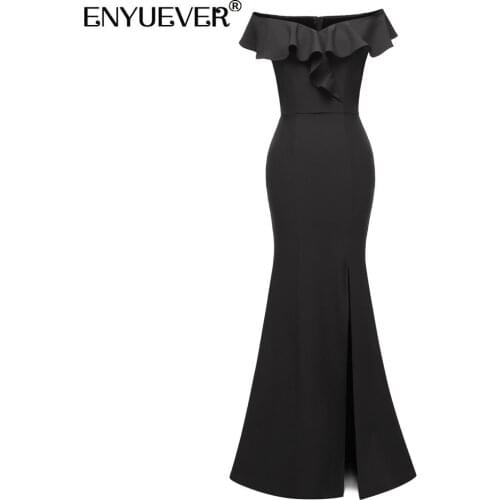 ENYUEVER Fashionable Sheath Dresses