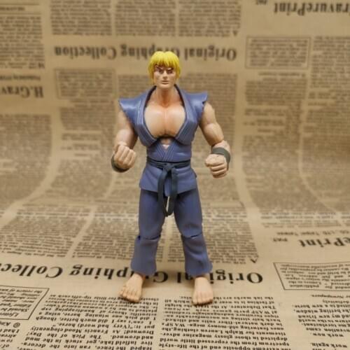 Pvc figure model toy 3.75-inch streetfighter long joint-movable doll game doll