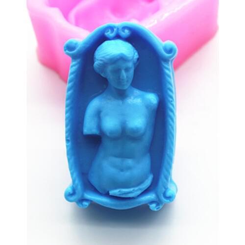 Soap mold/handmade soap mold/silicone mold/soap die/silica gel soap die portrait