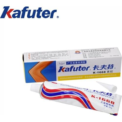 Kafuter K-1668 Industrial Electronic Components Genuine 100g Fixed Adhesives Yellow Electrical HDCSUN