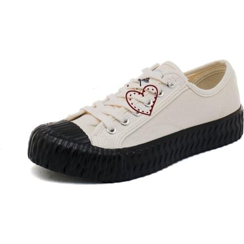 White Shoes Shoes Canvas Shoes Couple Casual Shoes for Men and Women Students Classic Retro-Music of The Tide Wild