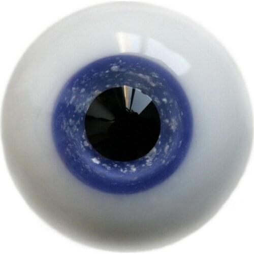 [wamami] 6mm 8mm 10mm 12mm 14mm 16mm 18mm 20mm 22mm 24mm Blue Glass Eyes Eyeball BJD Doll Dollfie Reborn Making Crafts