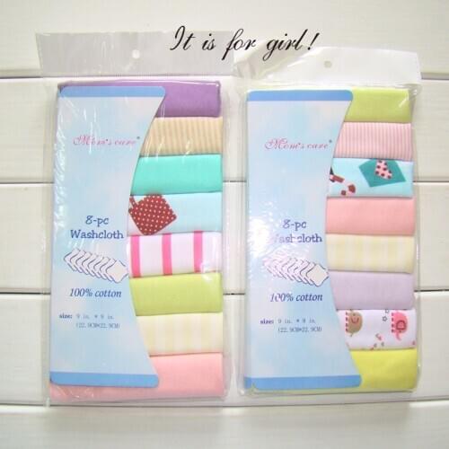 LazyChild 8pcs/pack Cotton Newborn Baby Towels Saliva Towel Nursing Towel Boys Girls Bebe Toalha Washcloth Handkerchief Wipes