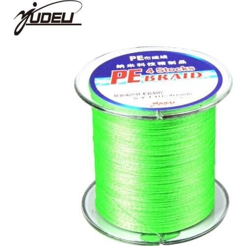 YUDELI Series 300M 4 Strands PE Braided Fishing Line 6-90LB Material Multifilament Super Strong Japan