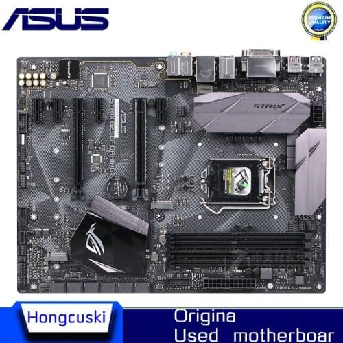 For Asus ROG STRIX B250F GAMING Desktop Motherboard Socket LGA 1151 DDR4 B250 SATA3 USB3.0 Motherboard