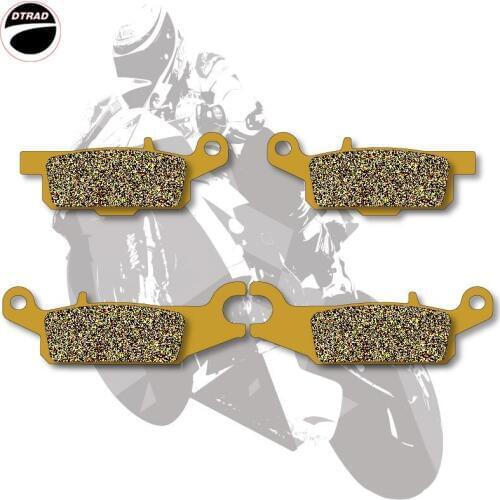 Motorcycle Brake Pads Rear For YAMAHA ATV GRIZZLY 550 09-12 700 07-12 Ed YFM 700 07-09