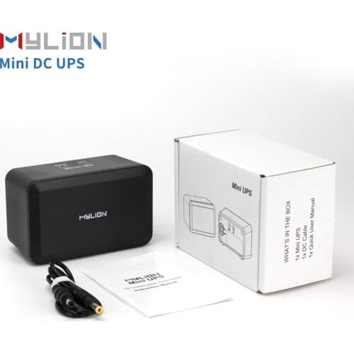 Mylion 12V 2A 19.24 mAh UPS Uninterrupted Backup Power Supply Mini Battery For Camera Router Electrical Equipment