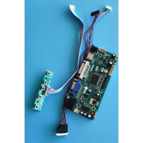 Kit for N116B6-L07 VGA DVI LVDS 40pin Panel Screen HDMI LCD LED DIY Controller board 11.6" 1366X768 Monitor M.N68676