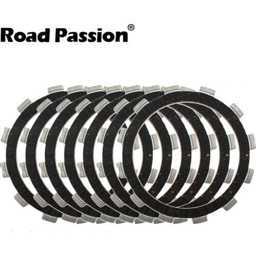 Road Passion 7pcs Motorcycle Clutch Friction Plates Kit For SUZUKI RGV250 Gamma 1991 DR350 1990-2000 SV400 1998-05 GSX750 2003