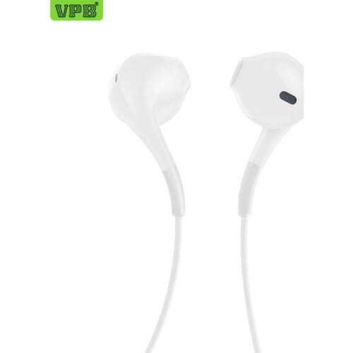 VPB S28 Earphone Metal Earphone Super Bass Headset Microphone in ear 3.5mm For iphone 6 6s xiaomi for Mobile phone