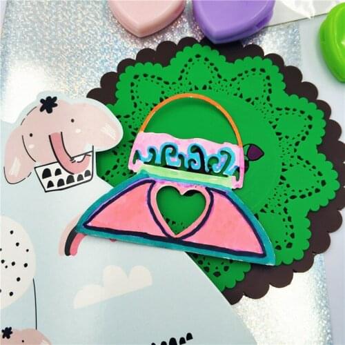 PANFELOU Foam love bag metal craft paper die cutting dies Scrapbooking/DIY Thanksgiving Day Easter Embossing mould cards