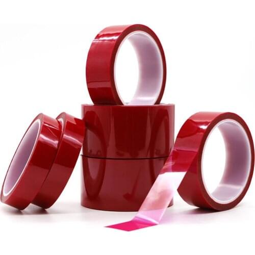 PET red high temperature resistant tape, PCB board, electroplated aluminum, door and window spray, spray paint, special