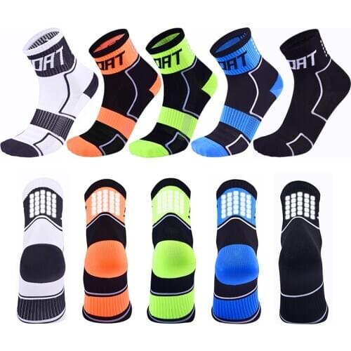 High professional brand quality sports socks breathable road cycling socks Outdoor Sports Racing Basketball socks