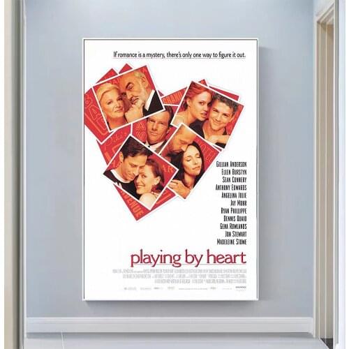 V0483 Playing by Heart Vintage Classic Movie Wall Silk Cloth HD Poster Art Home Decoration Gift
